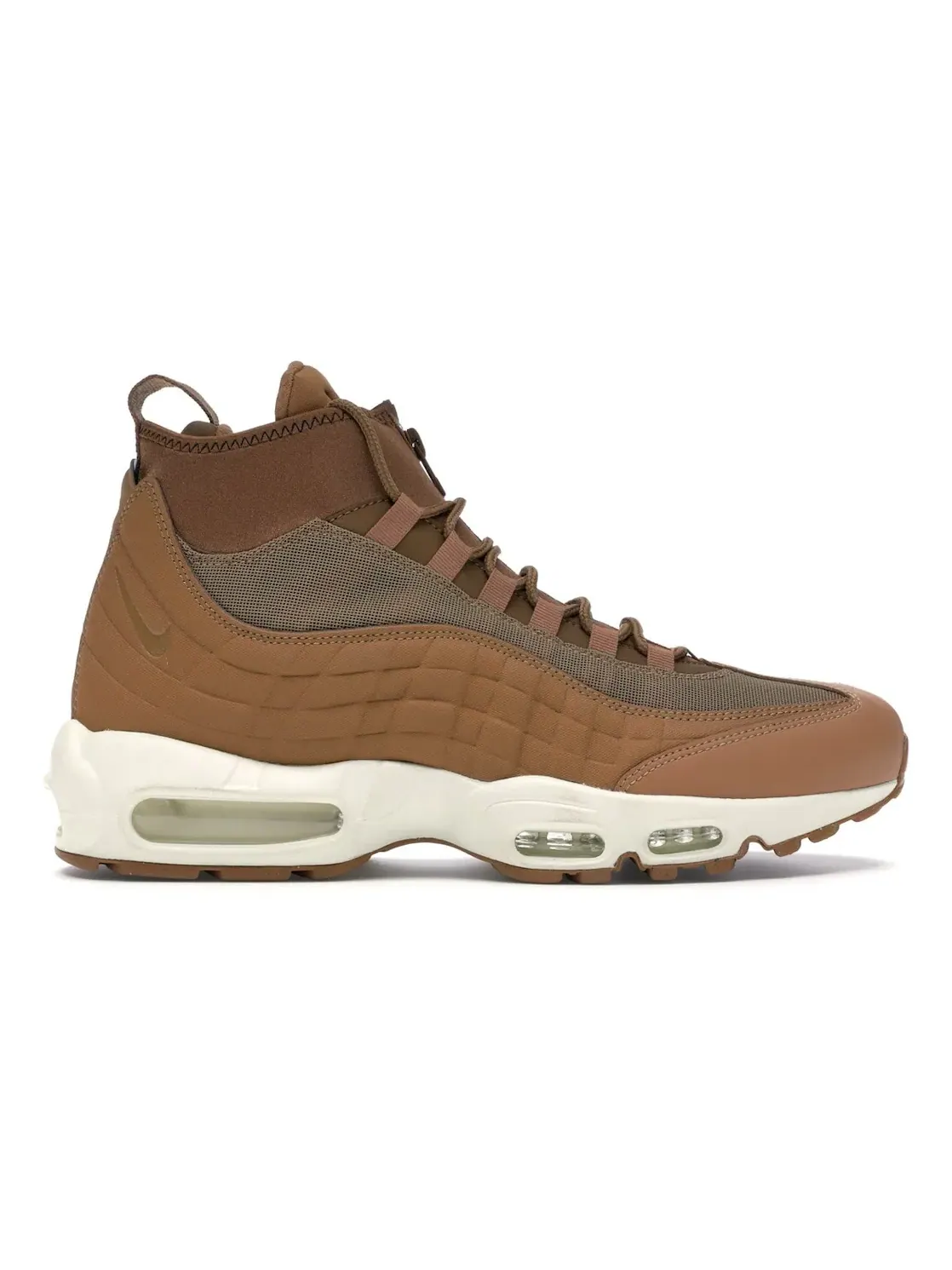 Мужские ботинки высокие Nike Air Max 95 Sneakerboot Nike — изображение 1 из 4, коричневый