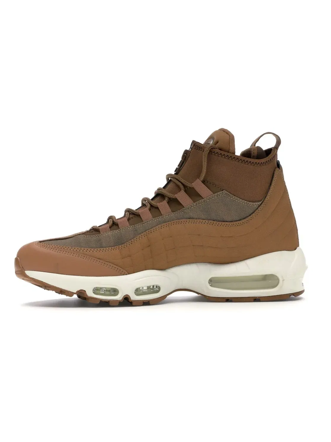 Мужские ботинки высокие Nike Air Max 95 Sneakerboot Nike — изображение 3 из 4, коричневый