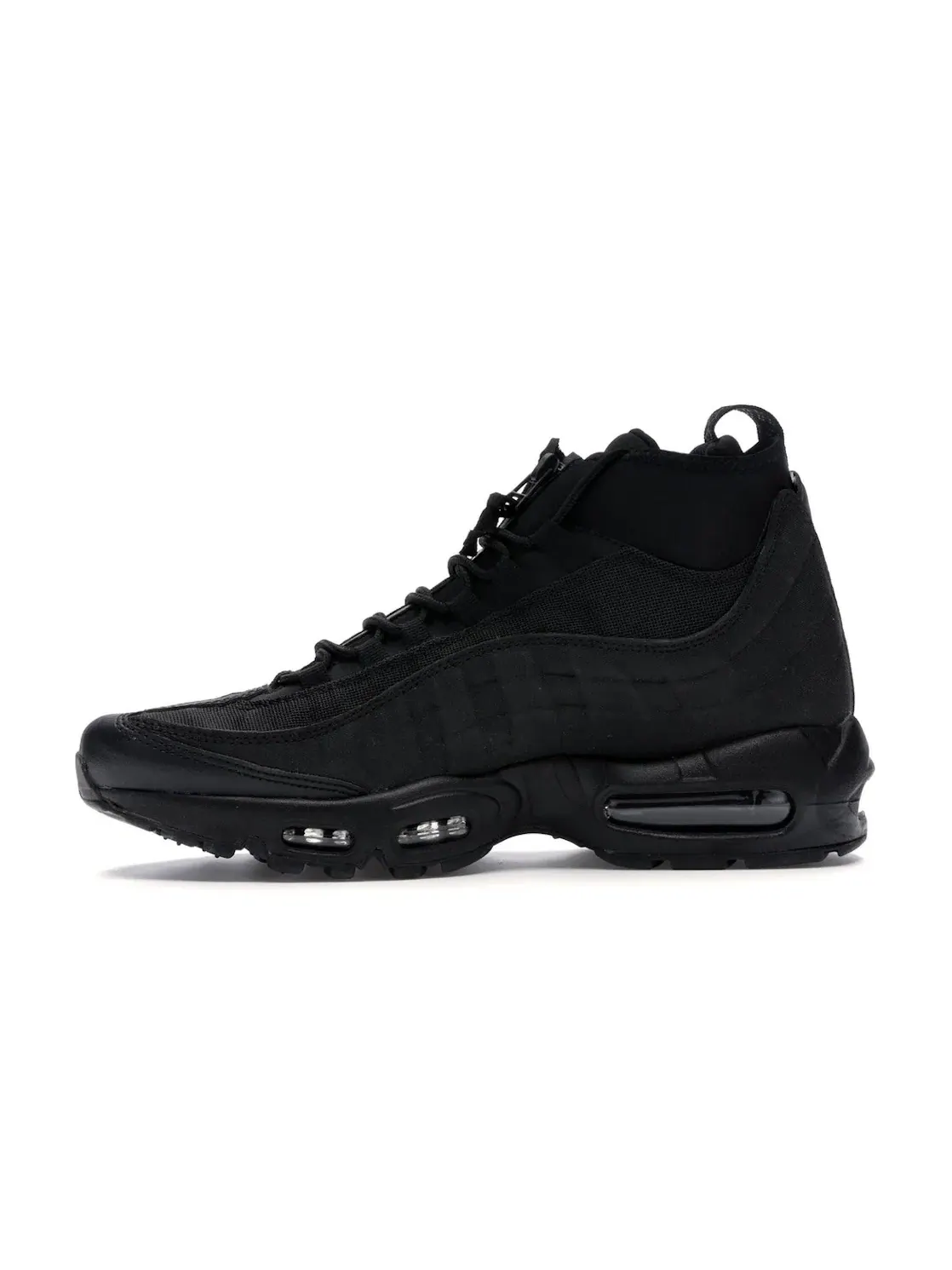 Мужской ботинок с высоким голенищем Nike Air Max 95 Sneakerboot — изображение 3 из 4, черный/черный