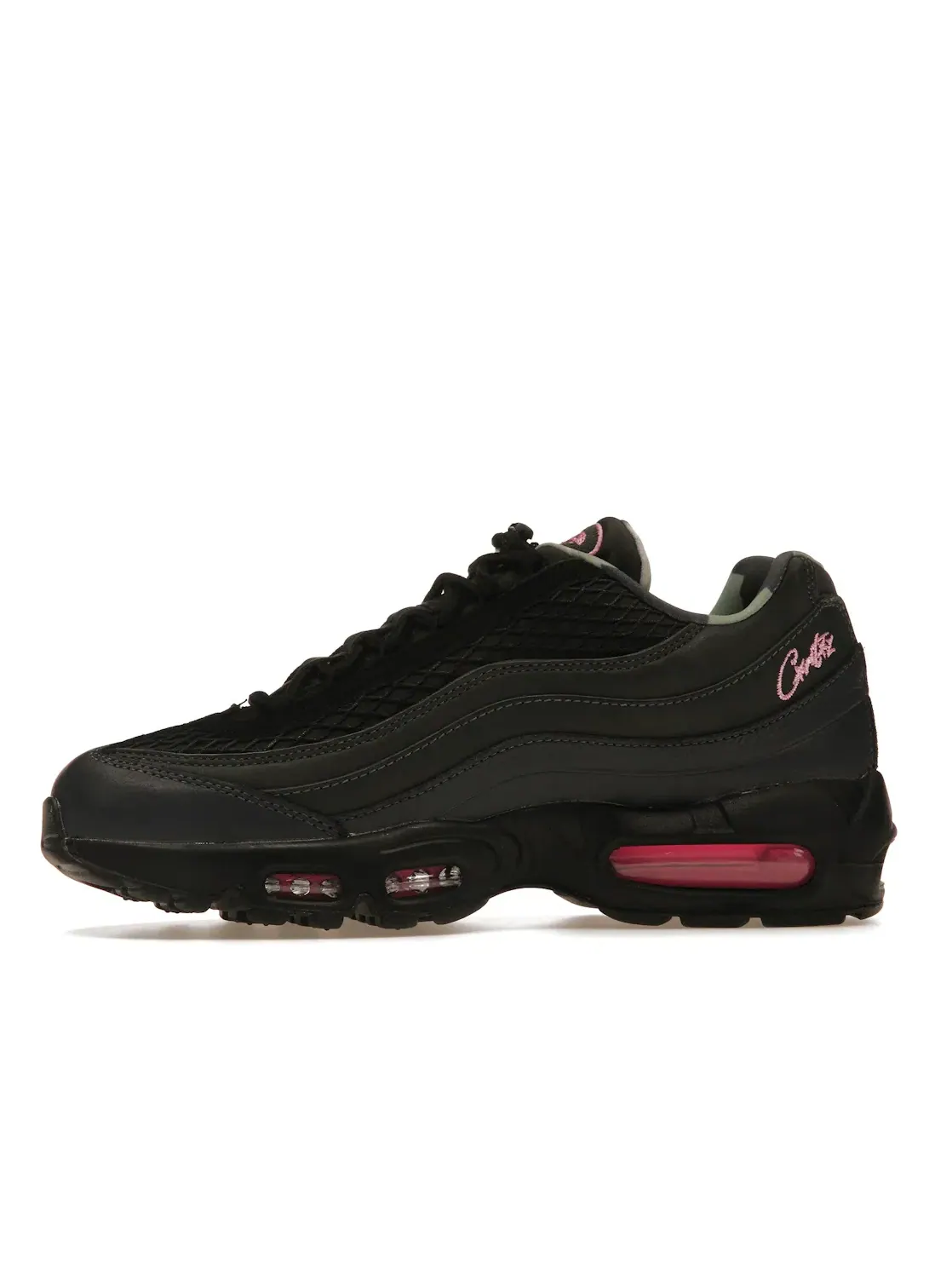Мужские кроссовки Lifestyle с сетчатым верхом Nike Air Max 95 SP — изображение 3 из 4, розовый черный