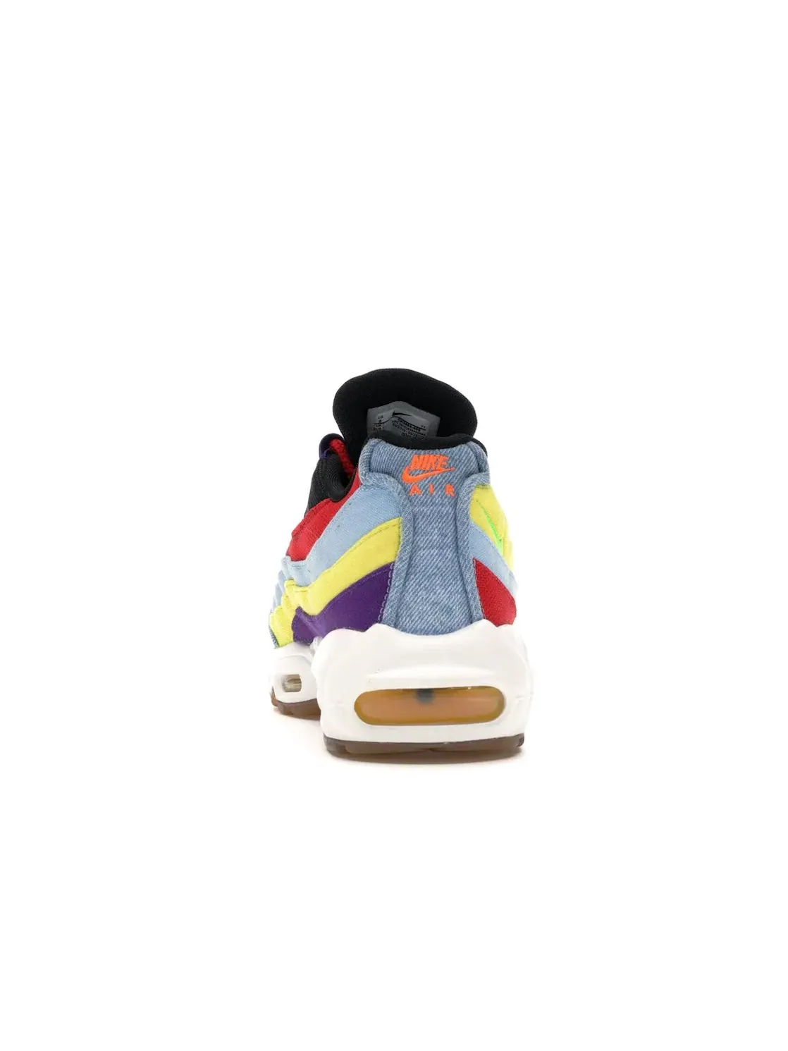 Мужские кроссовки Lifestyle с технологией Air Nike Air Max 95 SP — изображение 4 из 4, синий/желтый