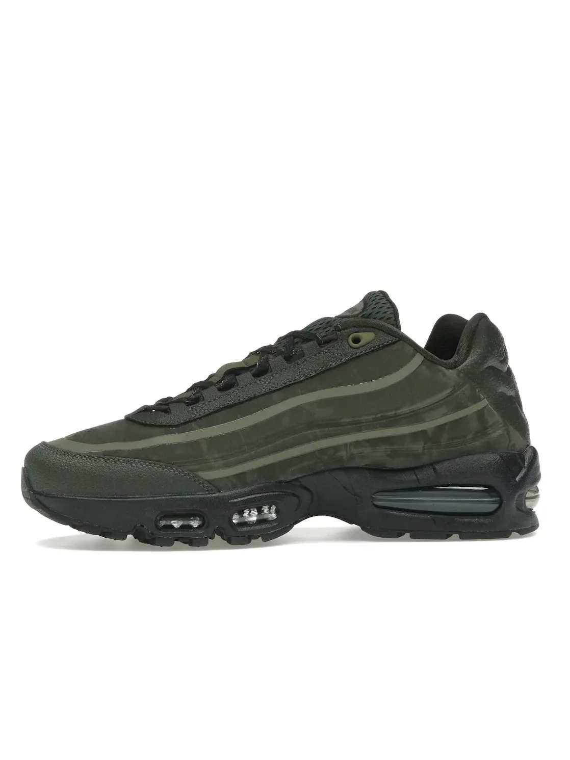 Мужские кроссовки с текстурным верхом Nike Air Max 95 SP WORKSOUT — изображение 3 из 4, черный/оливковый