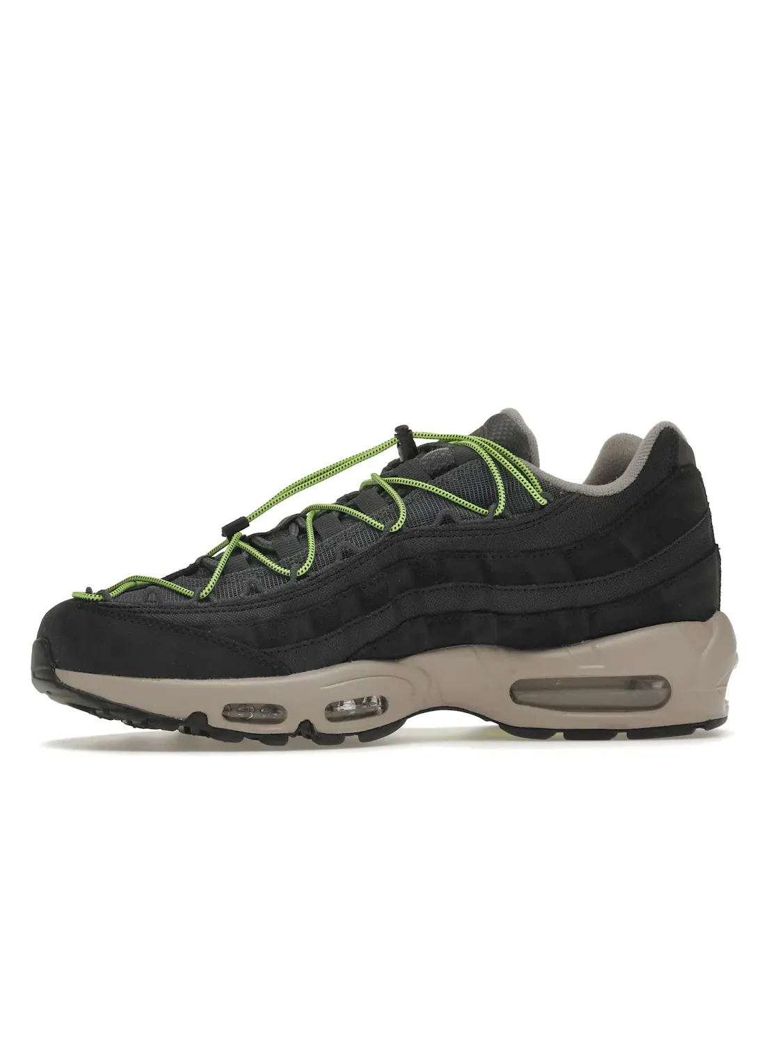 Мужские кроссовки Lifestyle Nike Air Max 95 — изображение 3 из 4, черный/-серый-серый