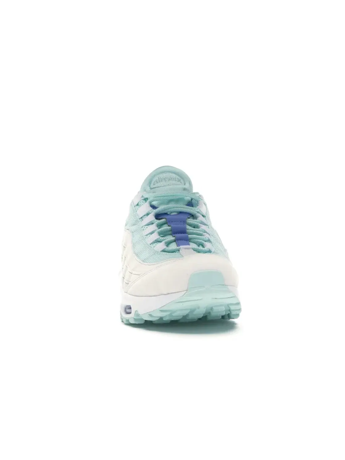 Женские кроссовки с технологией Air Max Nike Air Max 95 — изображение 2 из 4, белый-белый-голубой