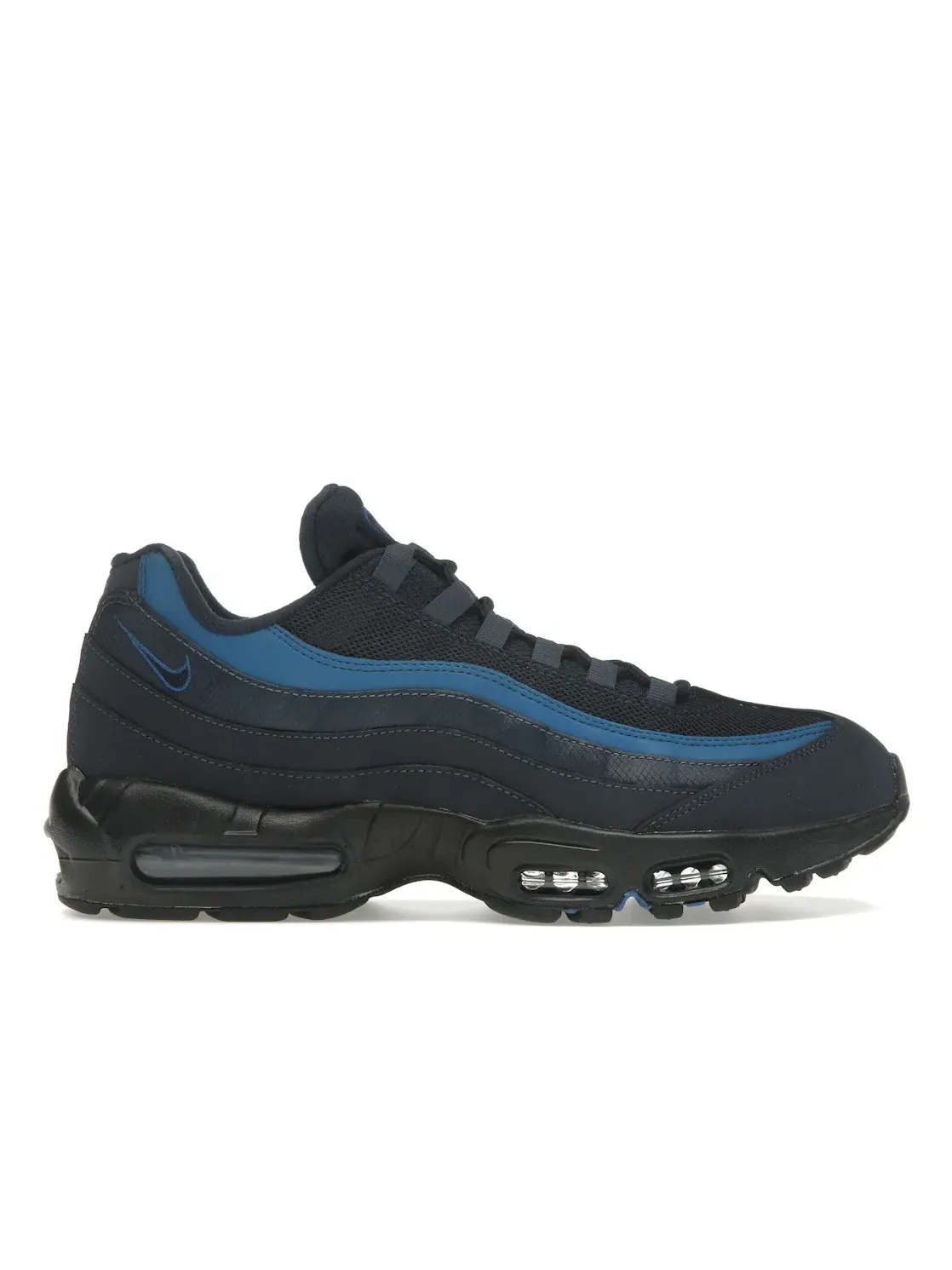 Мужские кроссовки Lifestyle Nike Air Max 95 — изображение 1 из 4, черный/синий/синий