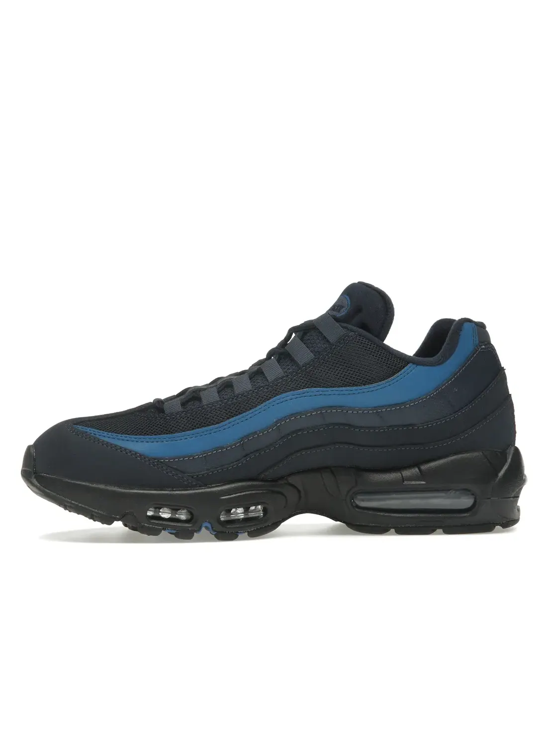 Мужские кроссовки Lifestyle Nike Air Max 95 — изображение 3 из 4, черный/синий/синий