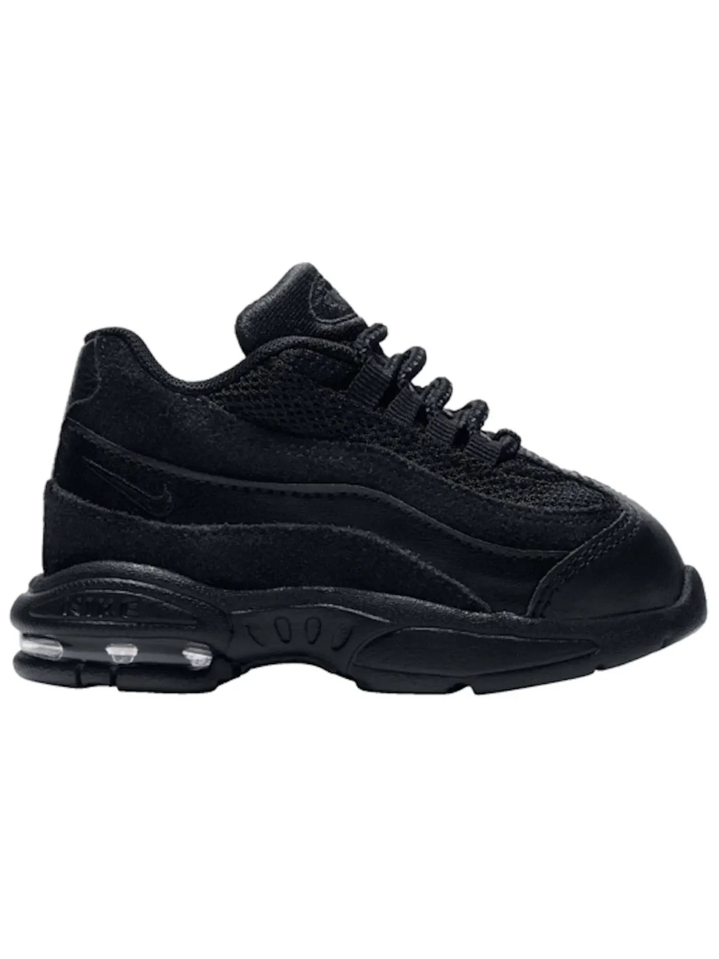 Детские кроссовки Lifestyle Nike Air Max 95 — изображение 1 из 1, черный/черный/черный