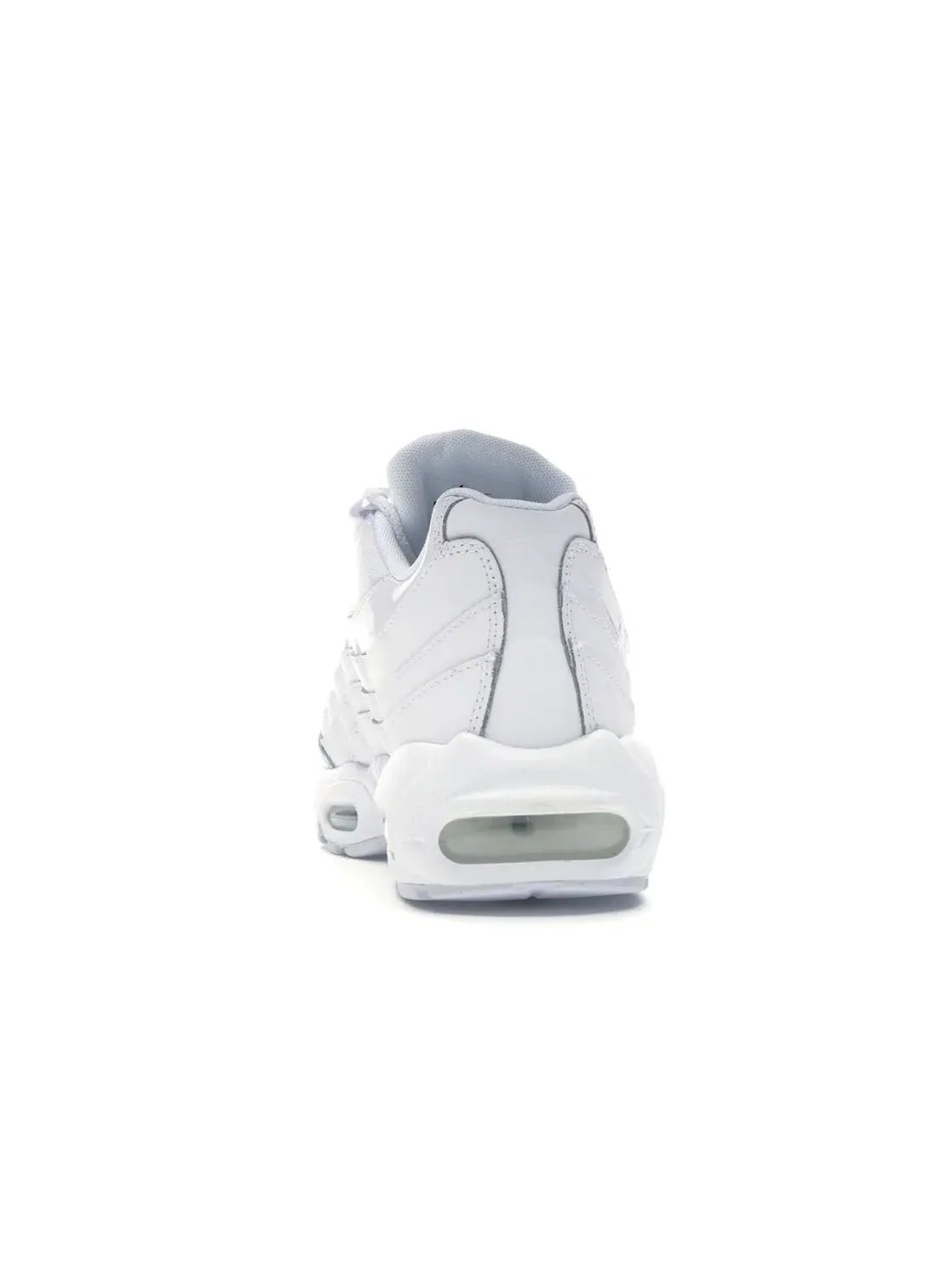 Женские кроссовки с цельнобелой расцветкой Nike Air Max 95 — изображение 4 из 4, белый/белый-белый