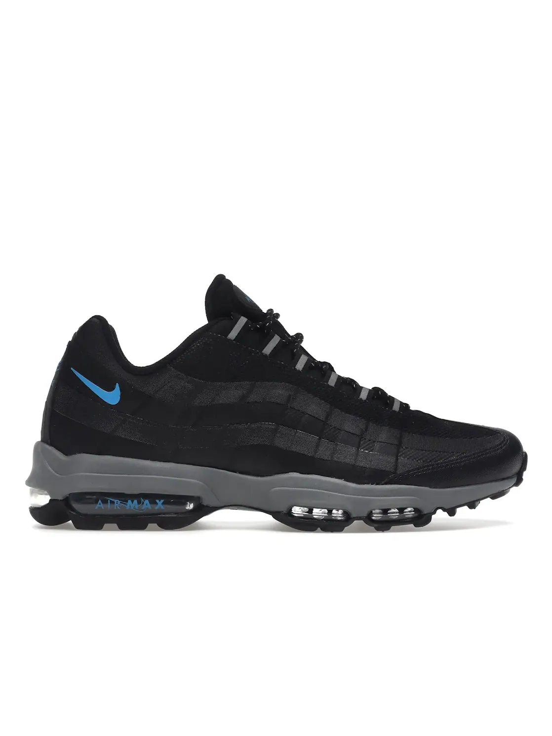 Мужские кроссовки с технологией Air Max Nike Air Max 95 Ultra — изображение 1 из 4, черный/сине-серый
