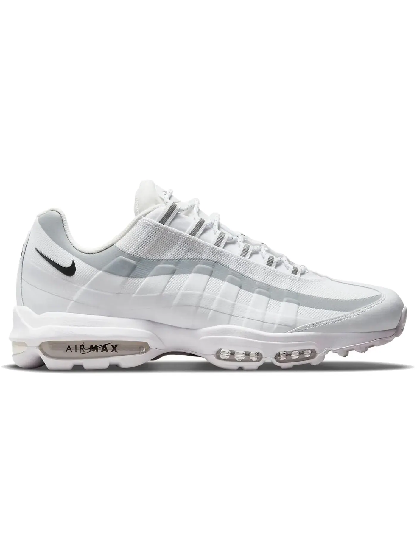 Мужские кроссовки Lifestyle Nike Air Max 95 Ultra — изображение 1 из 1, белый/черный/серый