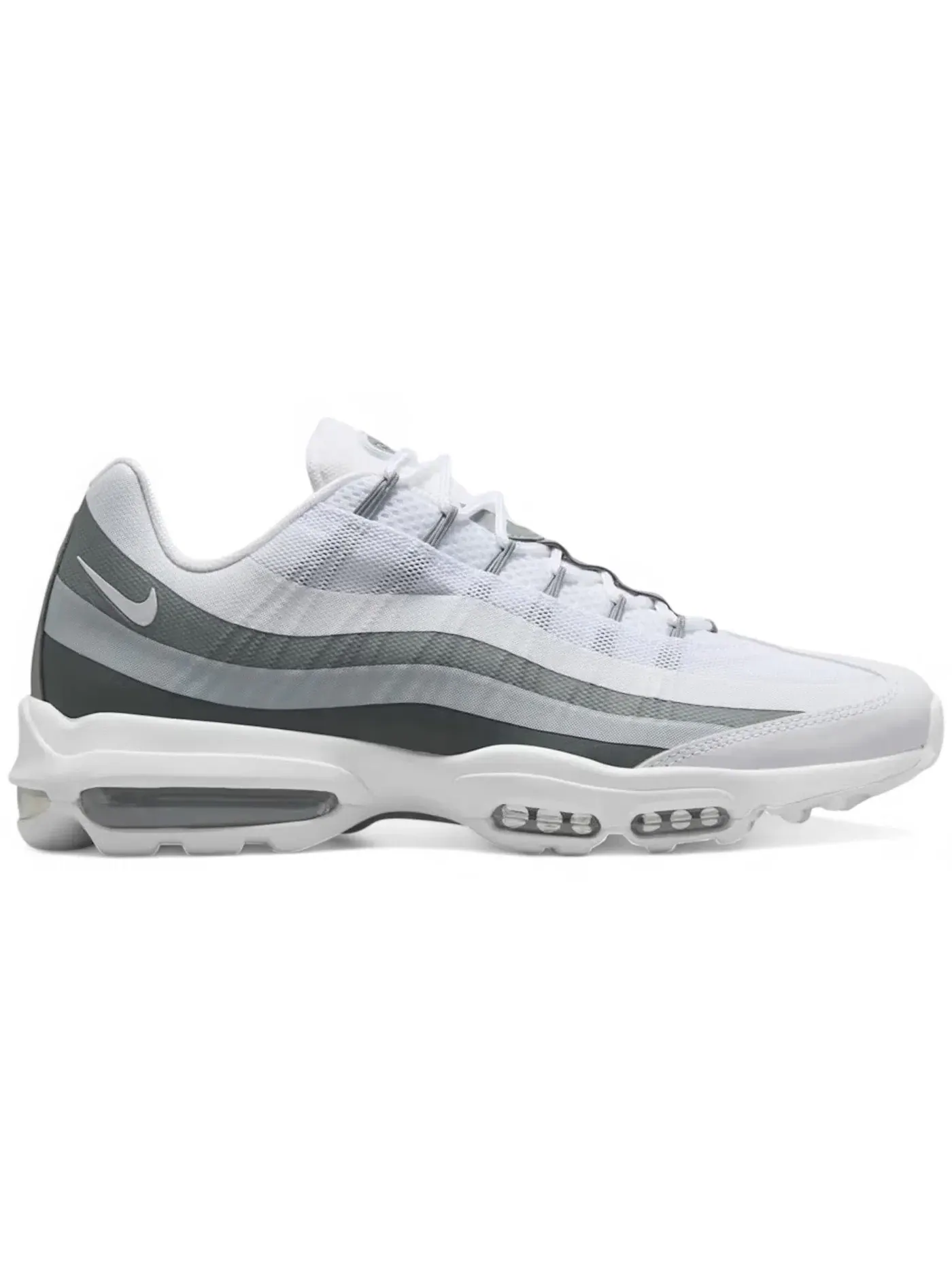 Мужские кроссовки Lifestyle Nike Air Max 95 Ultra — изображение 1 из 1, серый серый белый