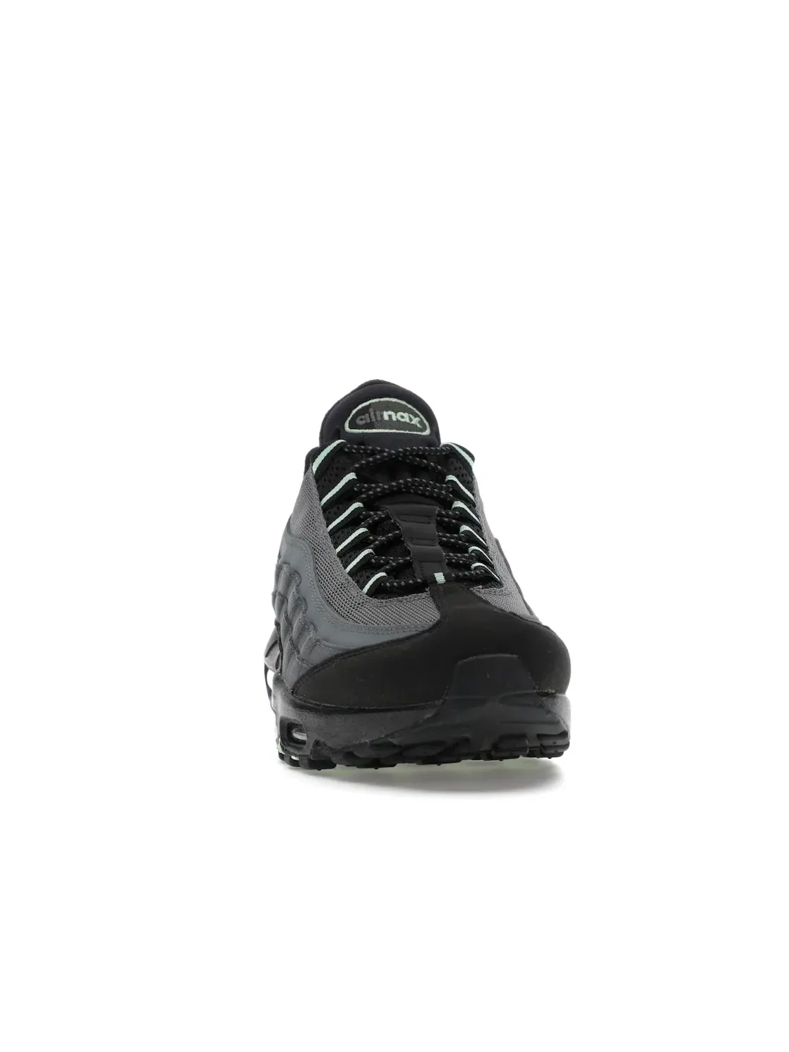 Мужские кроссовки Lifestyle с амортизацией Air Nike Air Max 95 Nike — изображение 2 из 4, черный/зеленый//серый