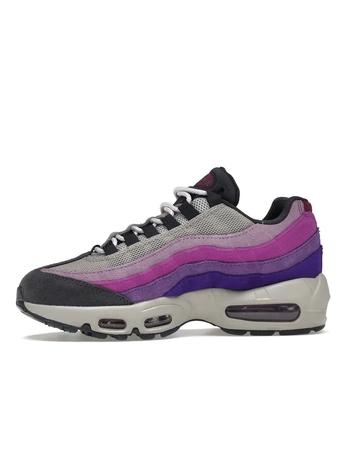 Женские кроссовки Lifestyle с амортизацией Air Max Nike Air Max 95 — изображение 3 из 4, серебристый