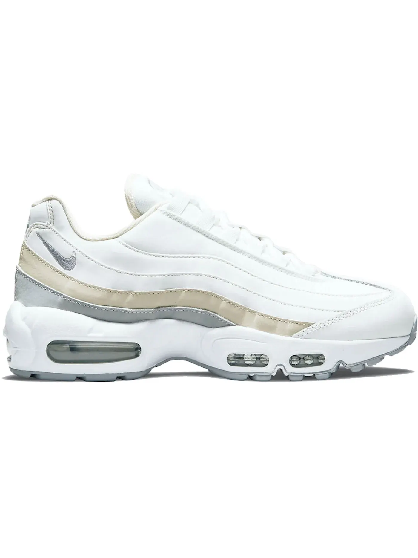 Женские кроссовки Lifestyle Nike Air Max 95 — изображение 1 из 1, белый/бежевый-серый