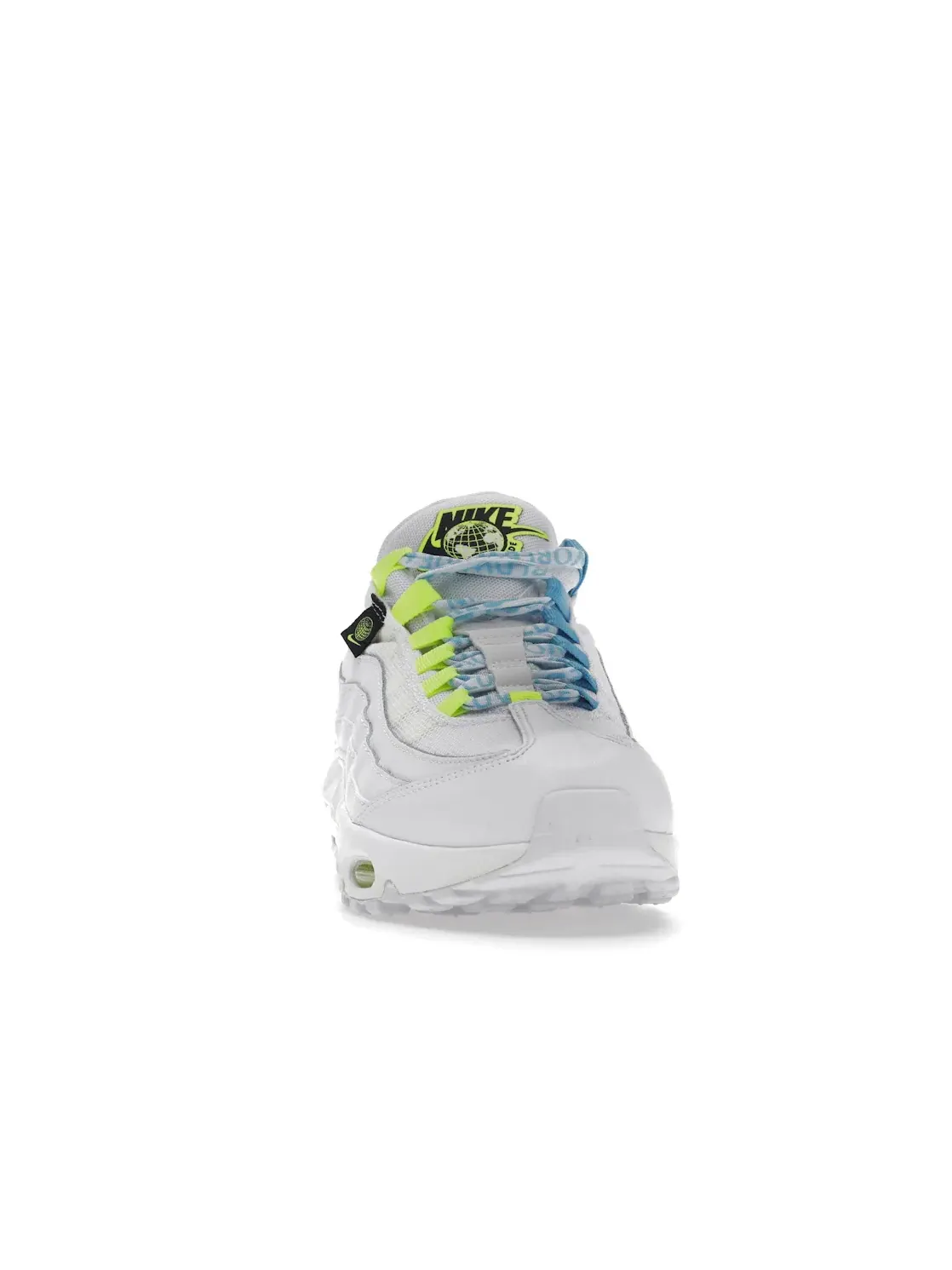 Женские кроссовки Lifestyle Nike Air Max 95 — изображение 2 из 4, белый/белый--синий