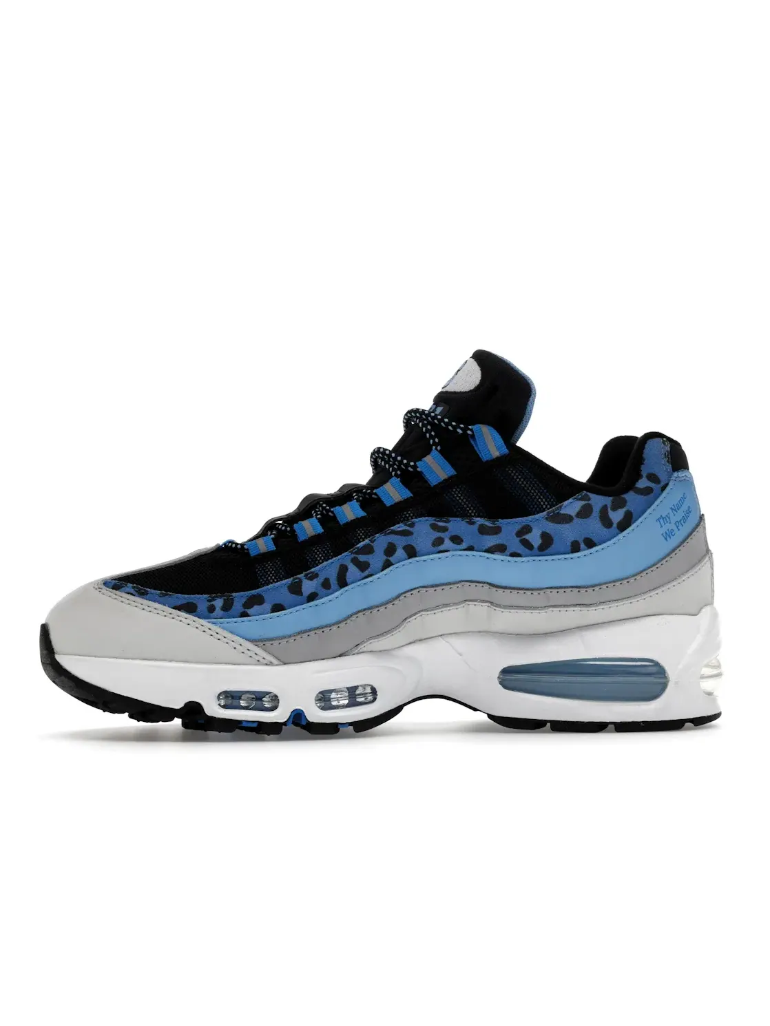 Мужские кроссовки Lifestyle Nike Air Max 95 — изображение 3 из 4, черный//синий/белый