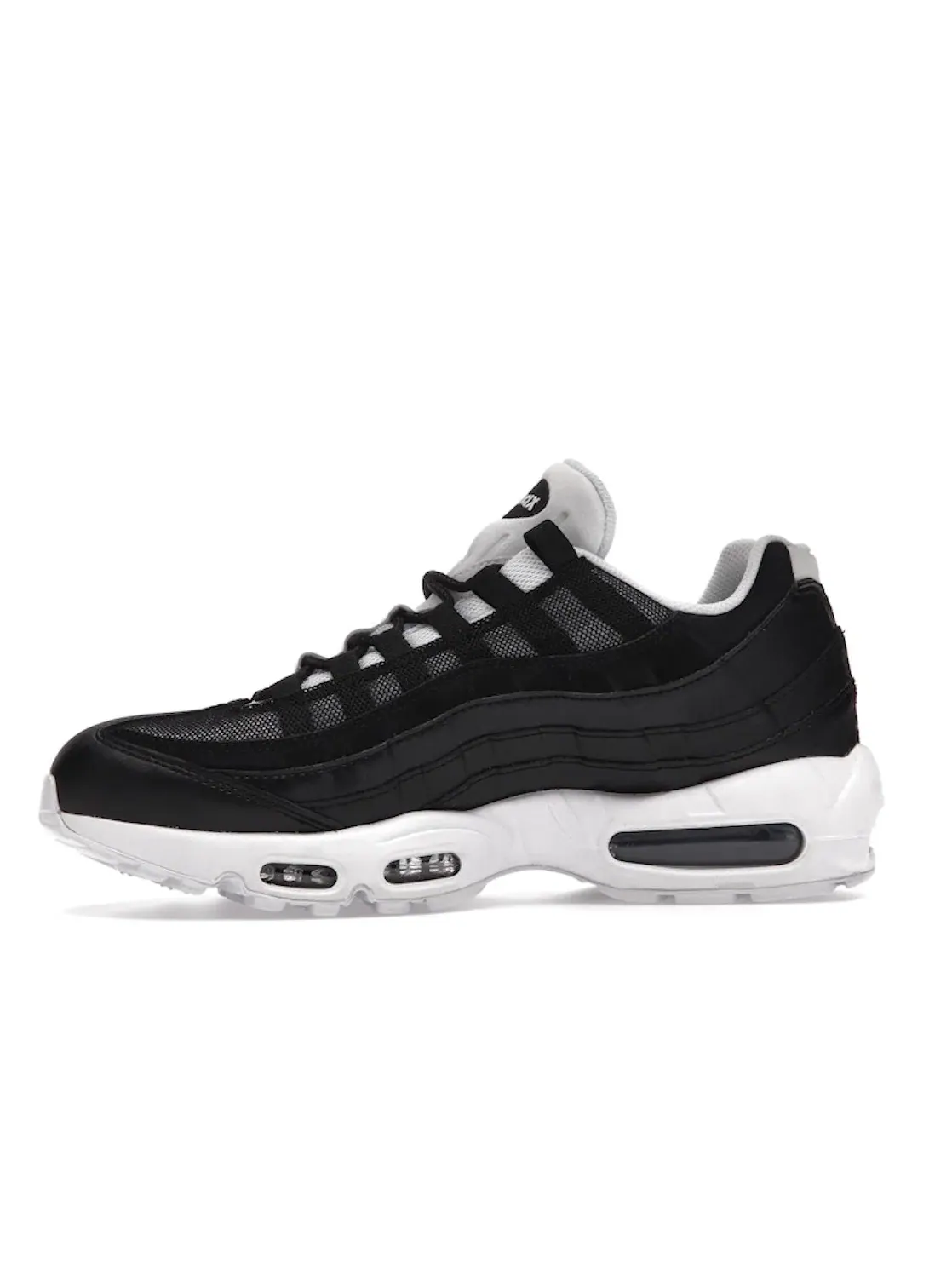 Мужские кроссовки Lifestyle Nike Air Max 95 — изображение 3 из 4, черный/черный-белый