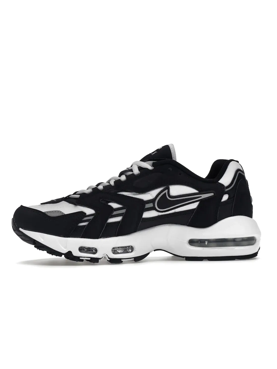 Мужские кроссовки Lifestyle Nike Air Max 96 II — изображение 3 из 4, черный/белый