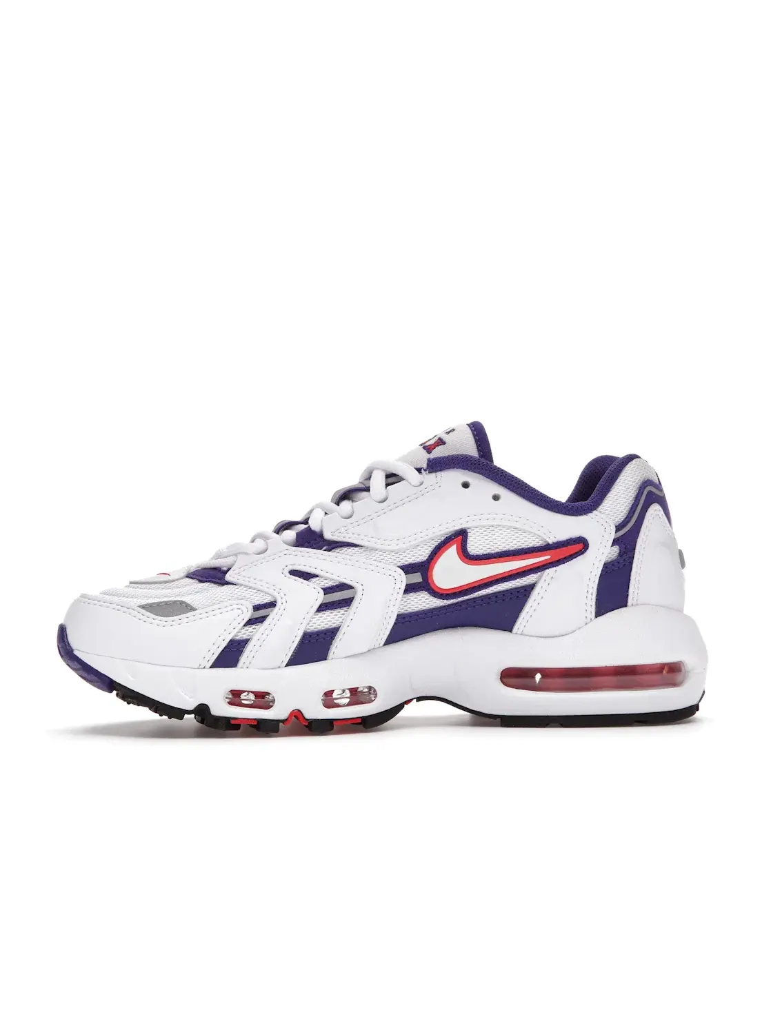 Женские кроссовки Lifestyle Nike Air Max 96 II — изображение 3 из 4, белый/красный