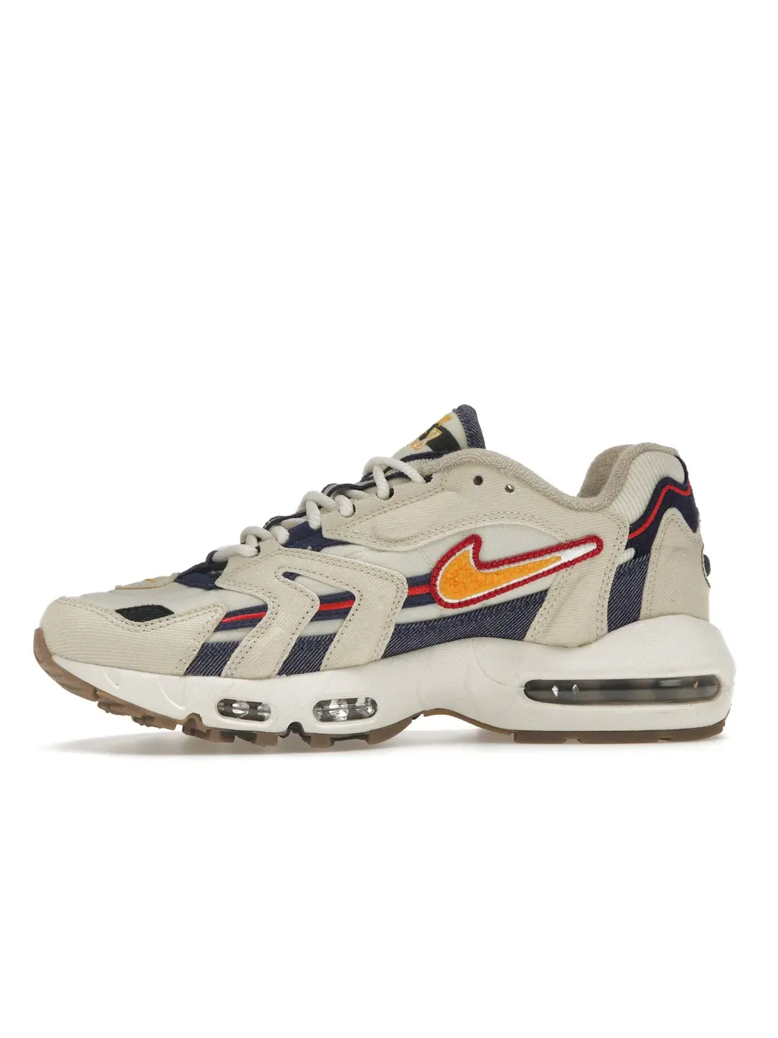 Мужские кроссовки Lifestyle с принтом Nike Air Max 96 II QS — изображение 3 из 4, золотистый-синий