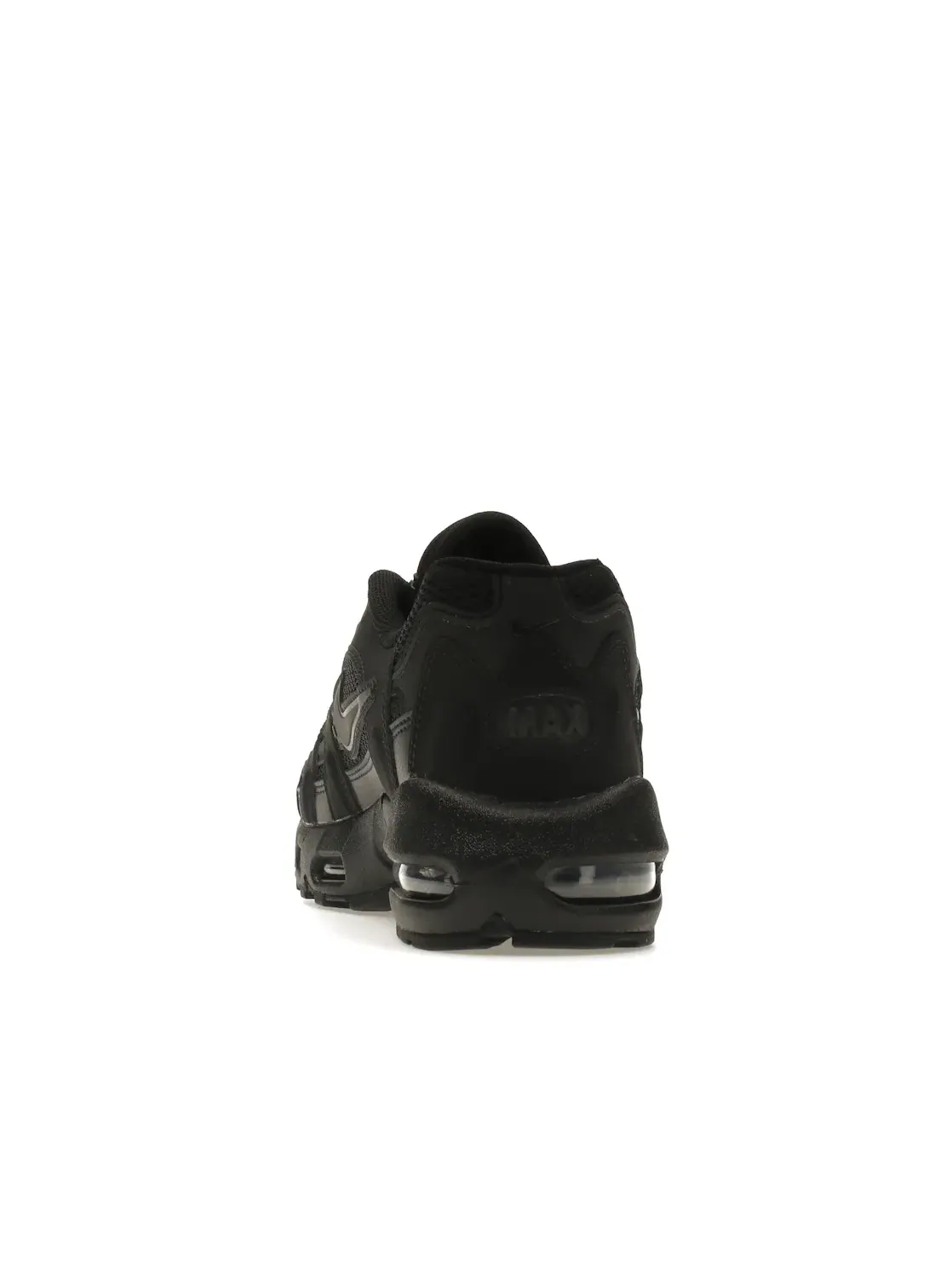 Мужские кроссовки Lifestyle с сетчатым верхом Nike Air Max 96 II — изображение 4 из 4, черный/черный-черный