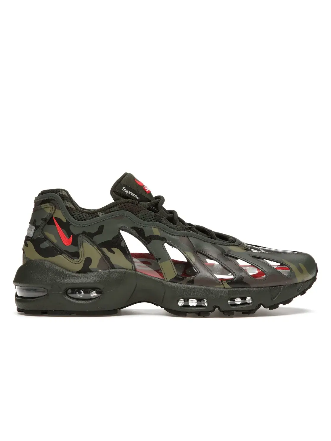 Мужские кроссовки с камуфляжным принтом Nike Air Max 96 Supreme Camo Nike — изображение 1 из 4
