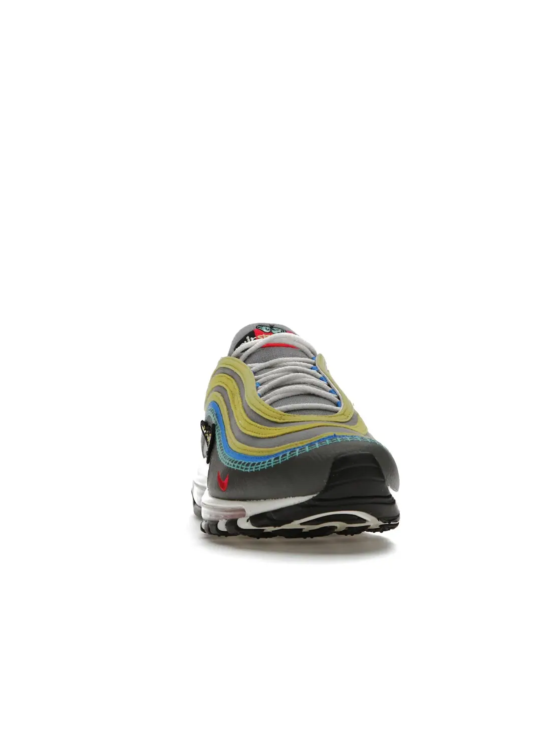 Мужские кроссовки с принтом Nike Air Max 97 — изображение 2 из 4, серый/серый