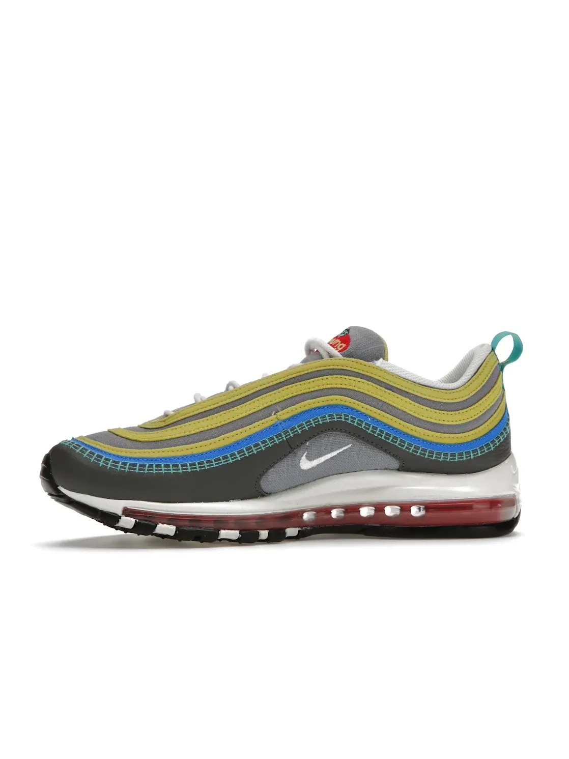 Мужские кроссовки с принтом Nike Air Max 97 — изображение 3 из 4, серый/серый