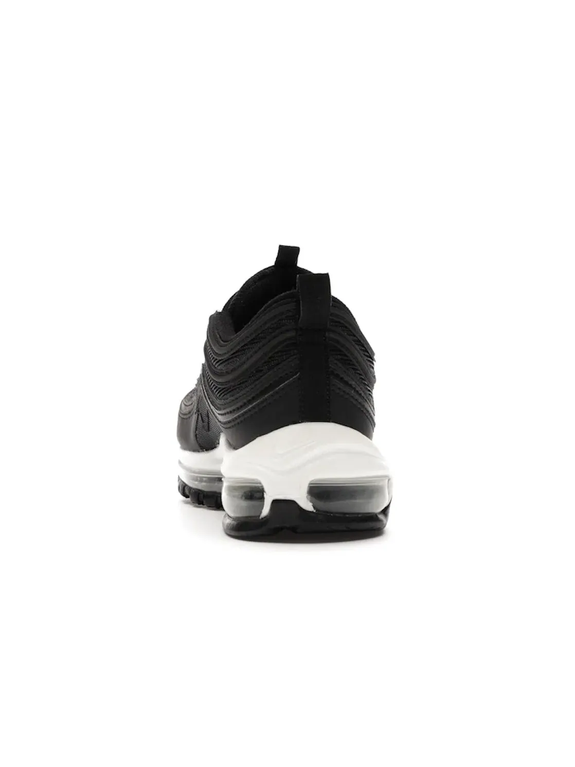 Женские кроссовки с белой подошвой Nike Air Max 97 — изображение 4 из 4, черный/черный-черный