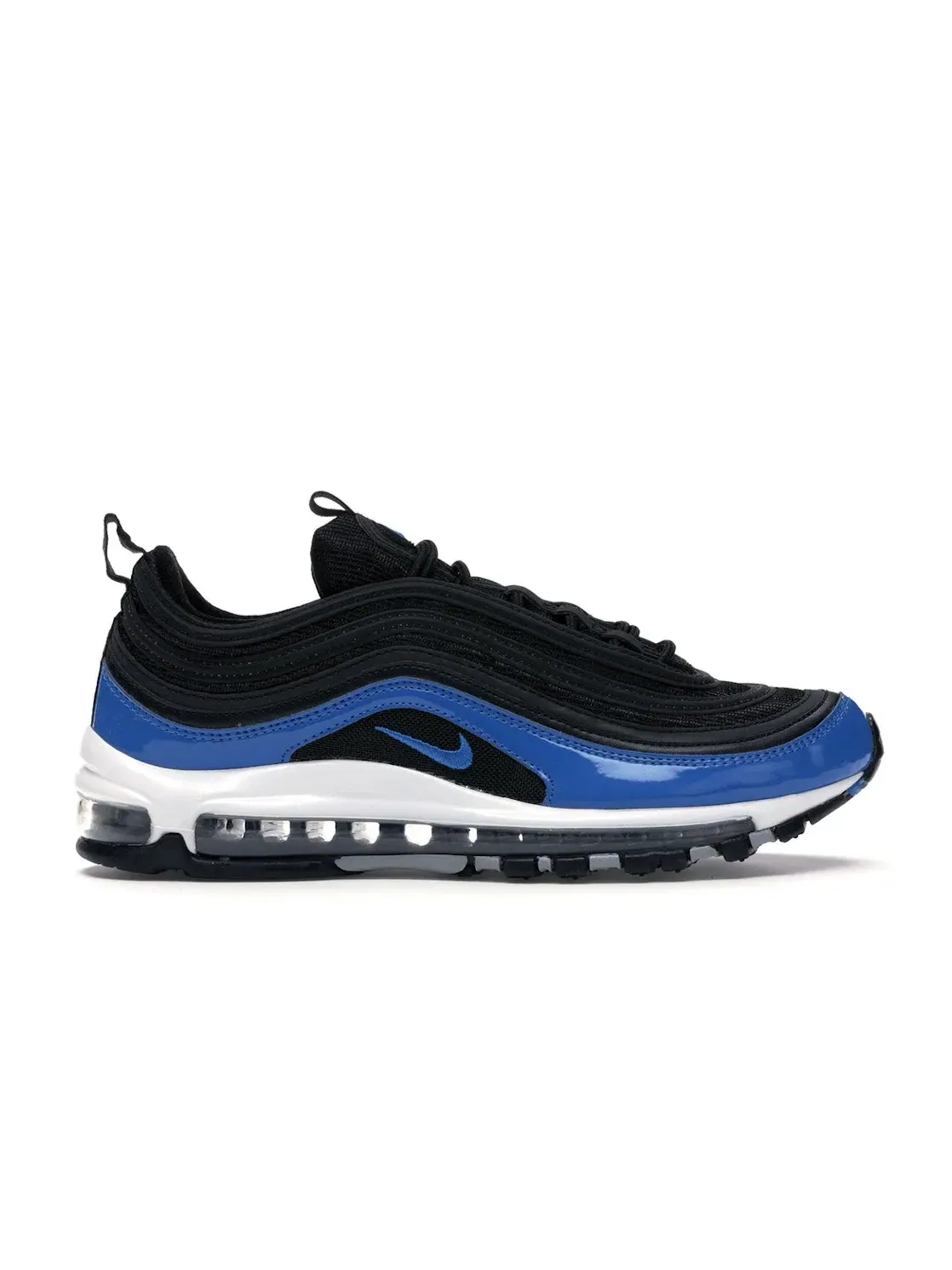 Мужские кроссовки Lifestyle с амортизацией Nike Air Max 97 — изображение 1 из 4, черный/синий-серый-белый