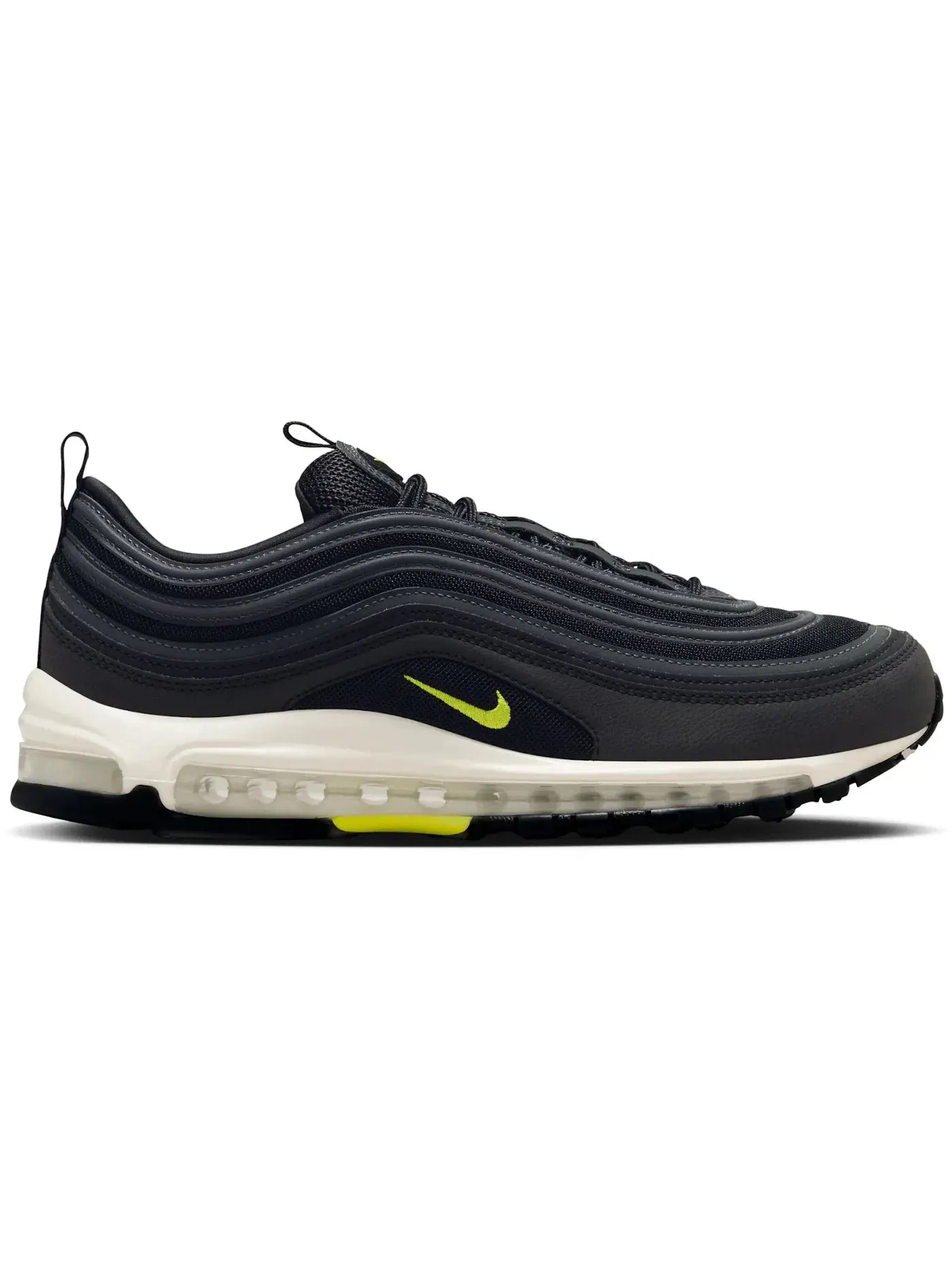 Мужские кроссовки Lifestyle Nike Air Max 97 — изображение 1 из 1, черный/темный серый