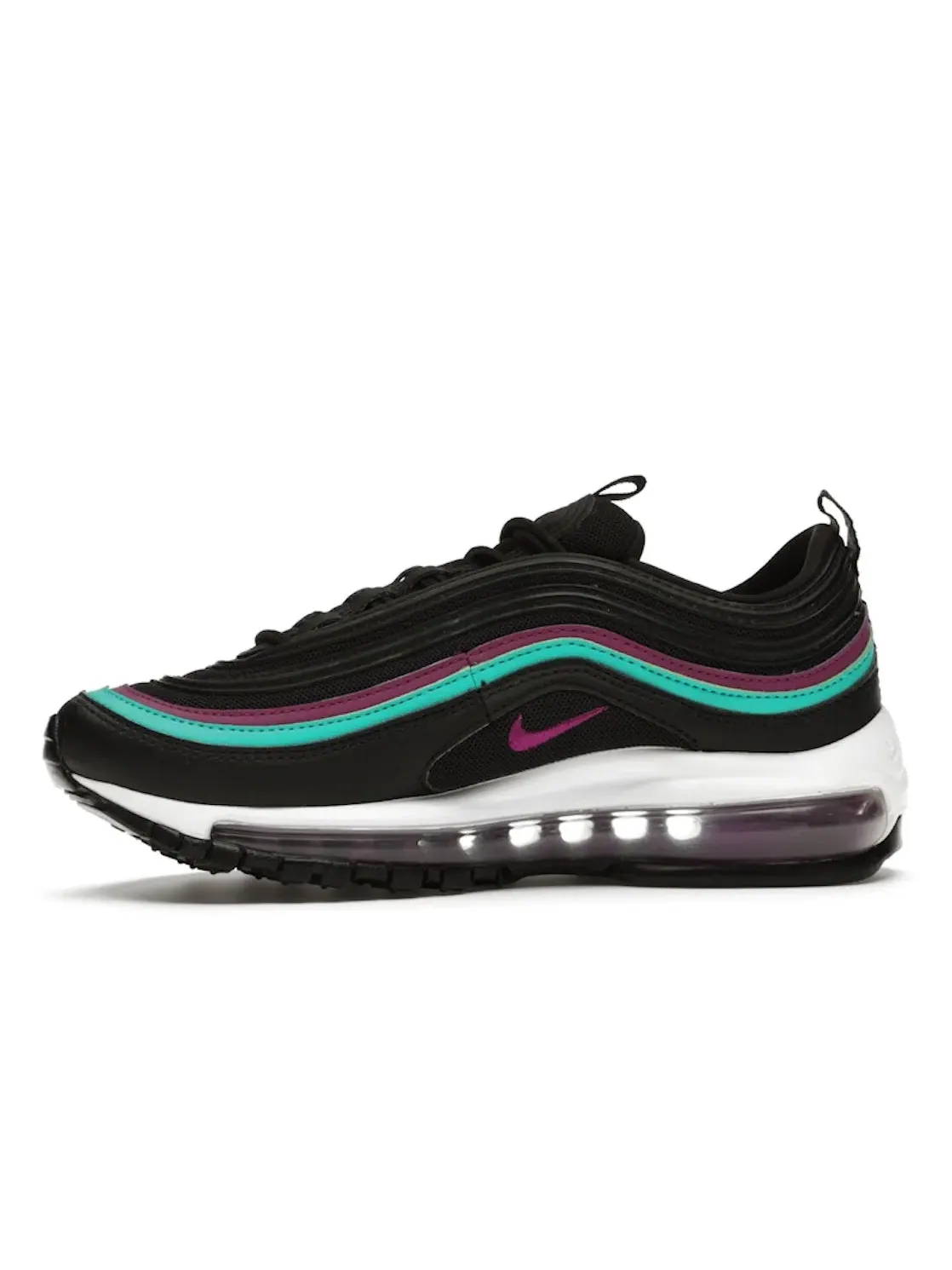 Женские кроссовки Lifestyle Nike Air Max 97 — изображение 3 из 4, черный/яркий-прозрачный