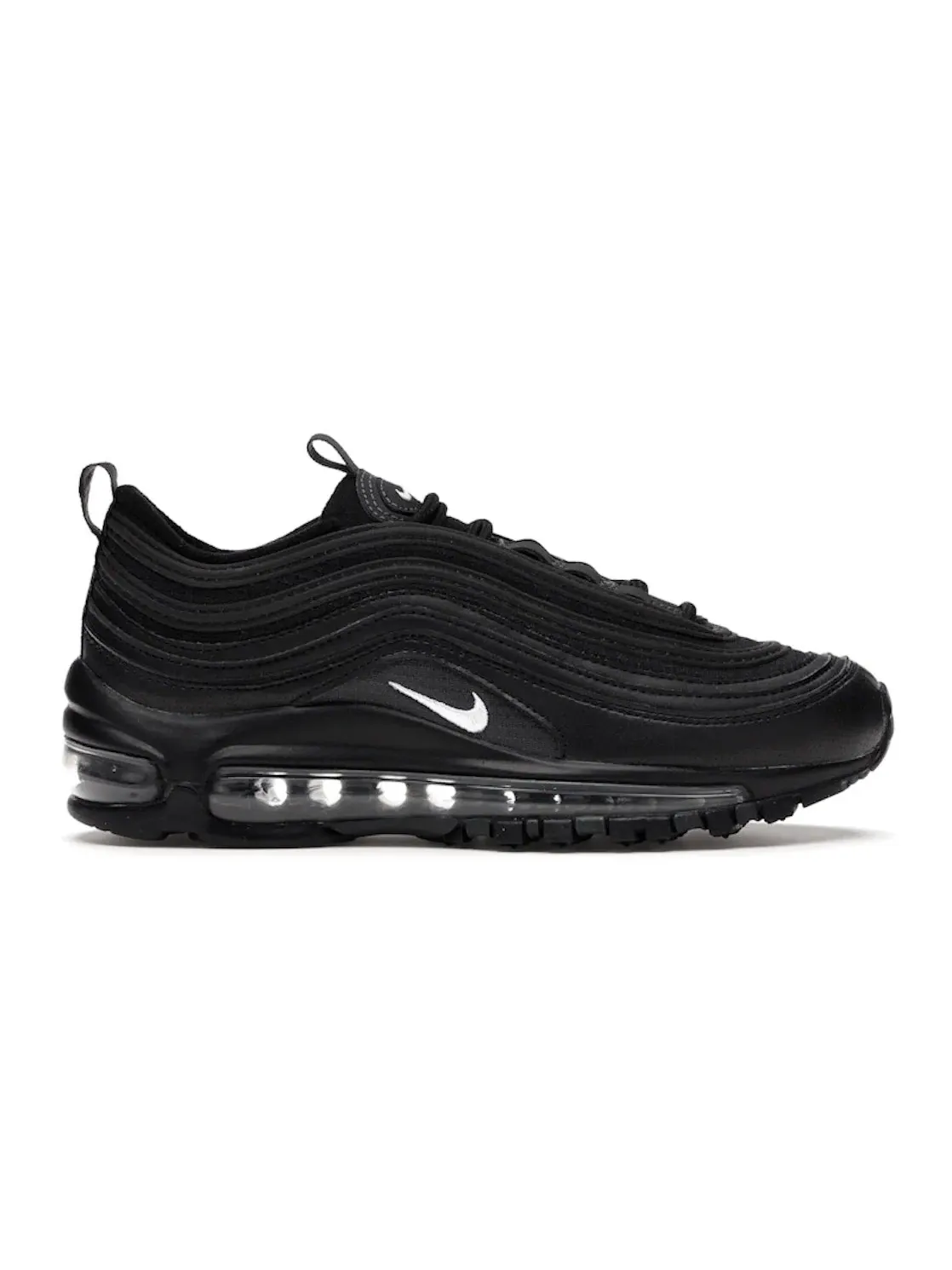 Детские кроссовки Lifestyle с сетчатым верхом Nike Air Max 97 — изображение 1 из 4, черный//белый