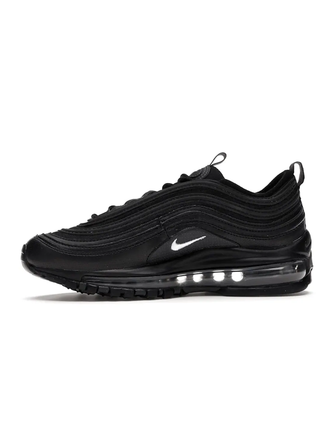 Детские кроссовки Lifestyle с сетчатым верхом Nike Air Max 97 — изображение 3 из 4, черный//белый