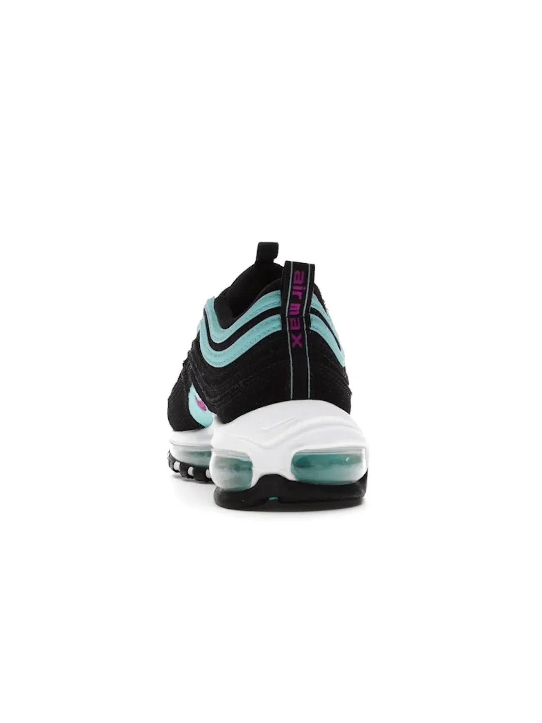 Детские кроссовки Lifestyle Nike Air Max 97 — изображение 4 из 4, черный/фиолетовый//белый