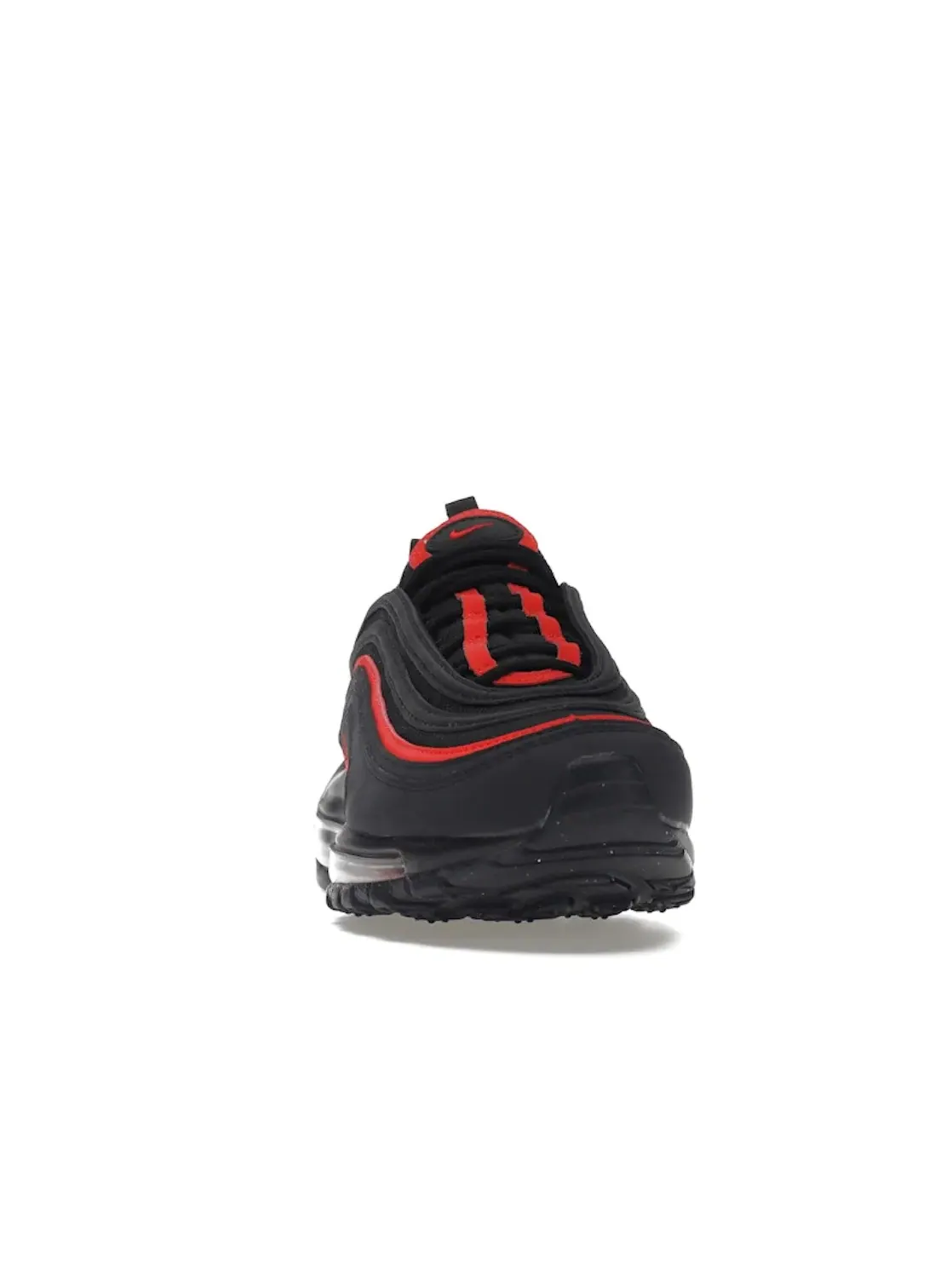 Детские кроссовки Lifestyle с контрастными акцентами Nike Air Max 97 — изображение 2 из 4, черный/черный-красный