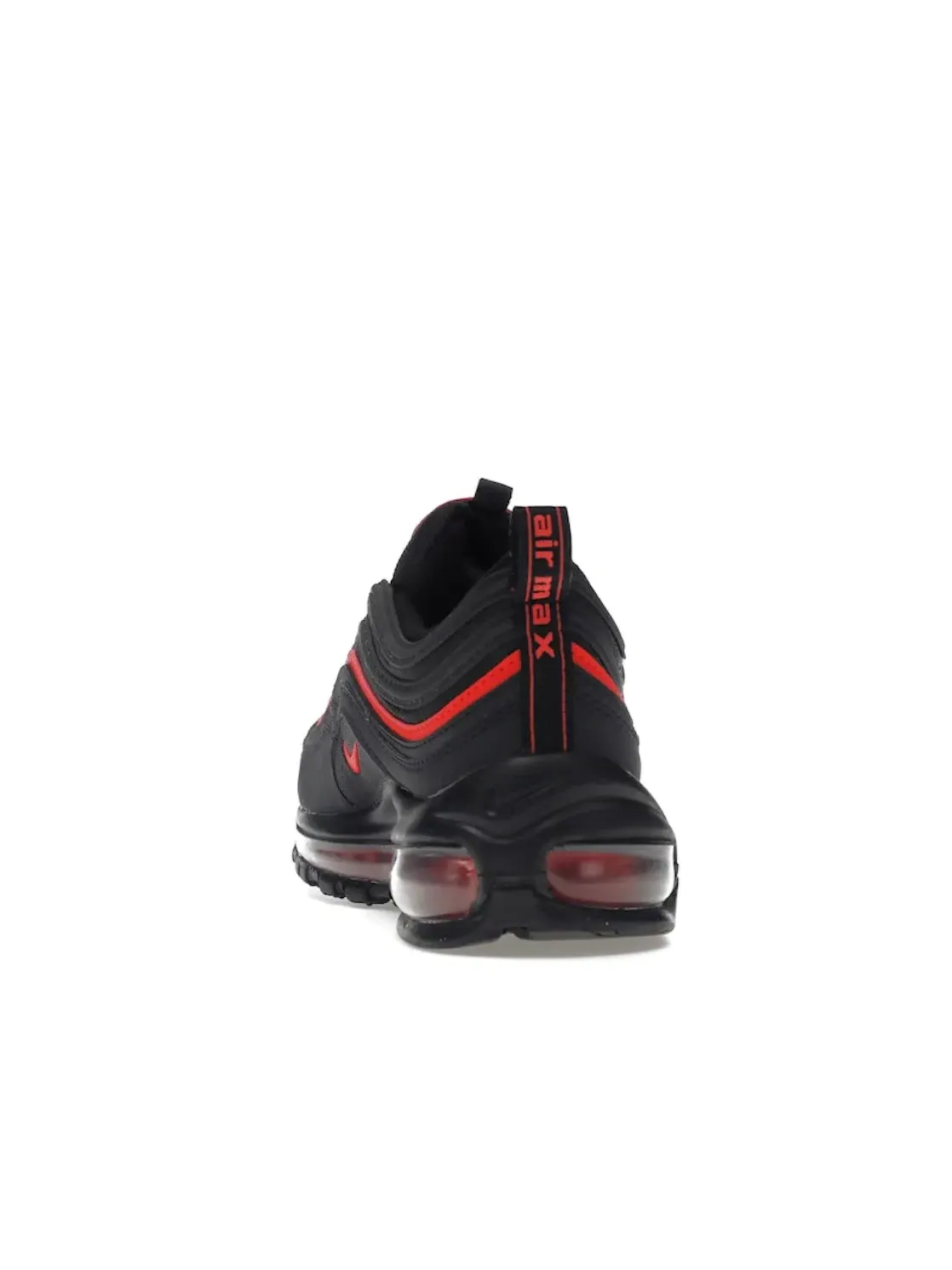 Детские кроссовки Lifestyle с контрастными акцентами Nike Air Max 97 — изображение 4 из 4, черный/черный-красный