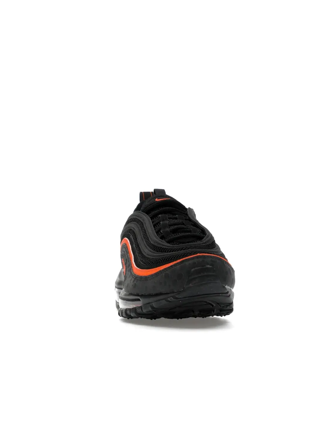 Детские кроссовки Lifestyle Nike Air Max 97 — изображение 2 из 4, черный/оранжевый/черный