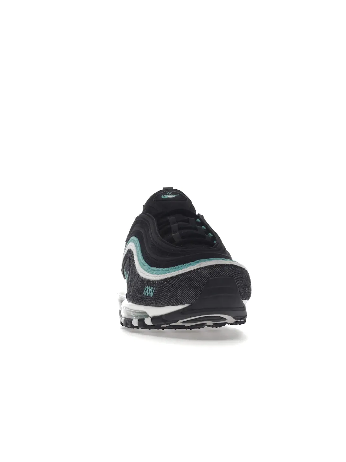 Мужские кроссовки Lifestyle с принтом Nike Air Max 97 Nike — изображение 2 из 4, черный/-белый