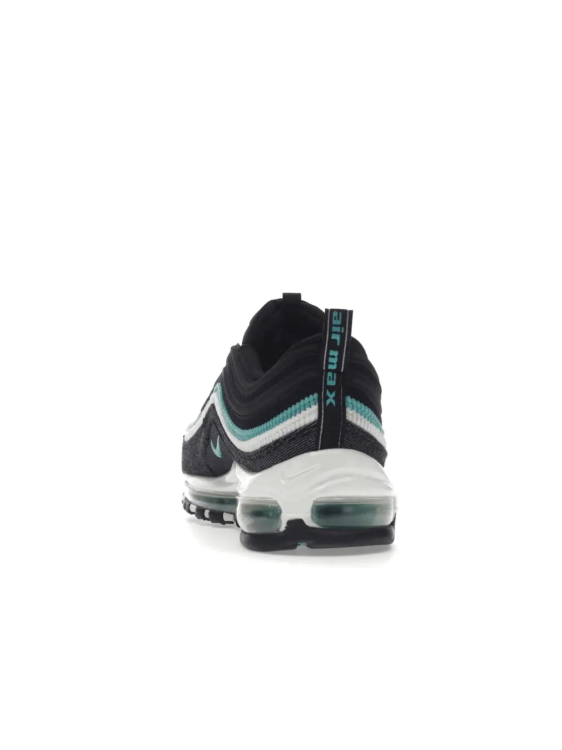 Мужские кроссовки Lifestyle с принтом Nike Air Max 97 Nike — изображение 4 из 4, черный/-белый