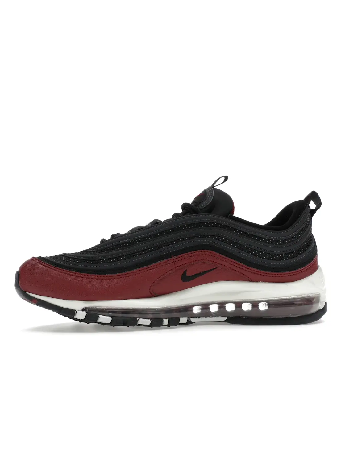 Мужские кроссовки с водно-волновым дизайном Nike Air Max 97 — изображение 3 из 4, красный/черный--белый
