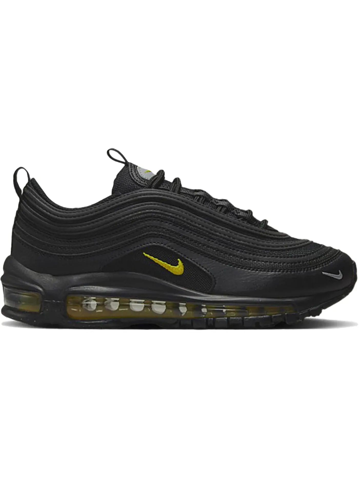 Детские кроссовки Lifestyle Nike Air Max 97 — изображение 1 из 1, черный/золотистый/серый