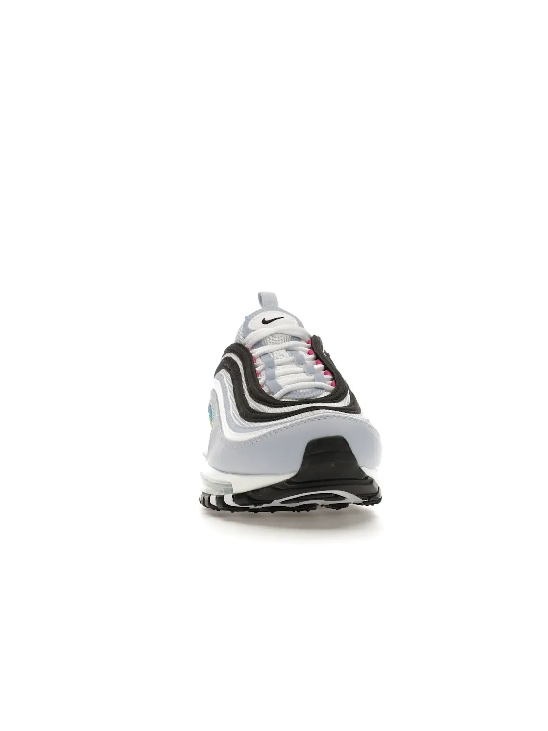 Детские кроссовки Lifestyle Nike Air Max 97 — изображение 2 из 4, синий/белый/желтый