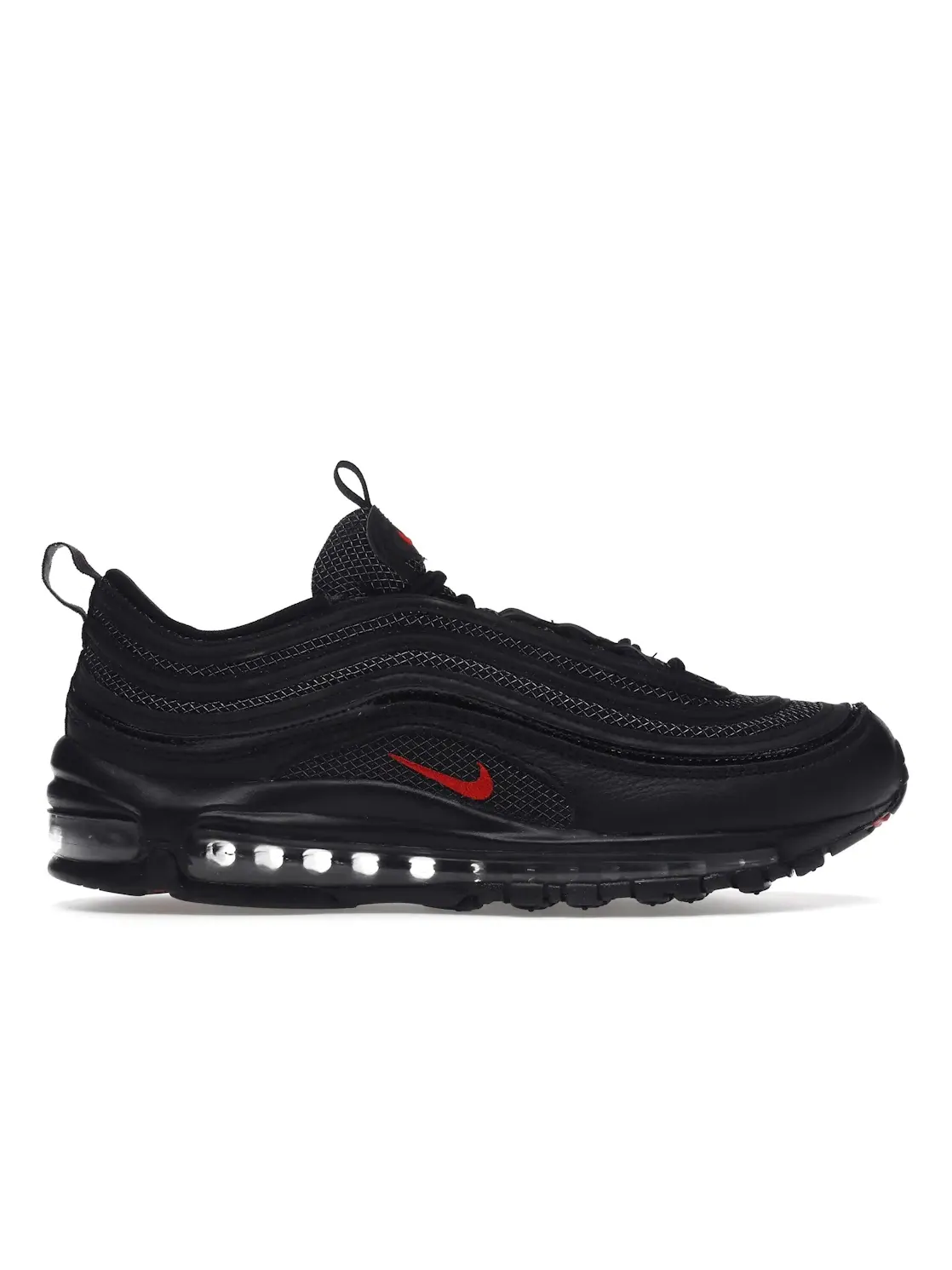 Мужские кроссовки Lifestyle с амортизацией Nike Air Max 97 — изображение 1 из 4, черный/красный-белый