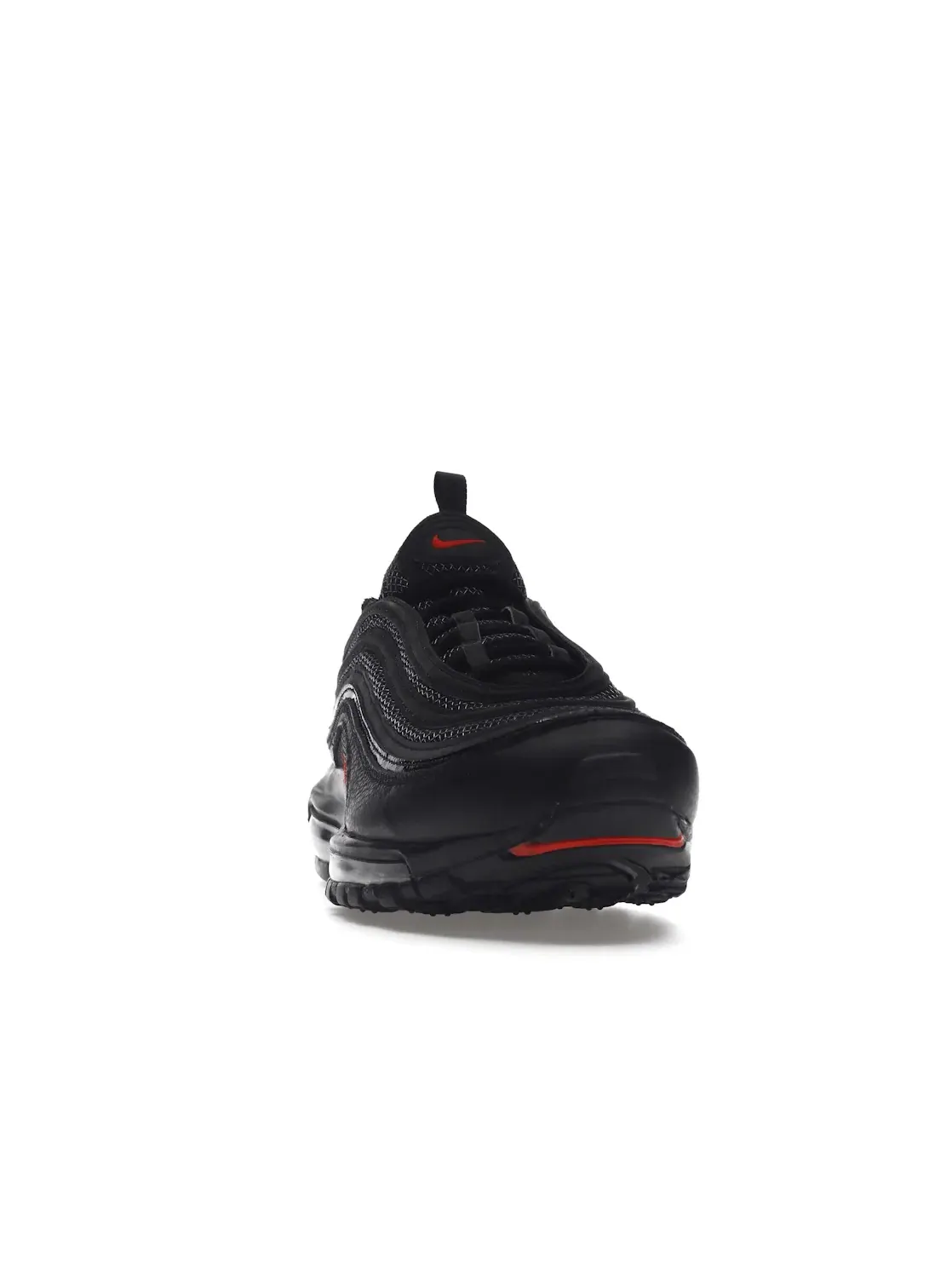 Мужские кроссовки Lifestyle с амортизацией Nike Air Max 97 — изображение 2 из 4, черный/красный-белый