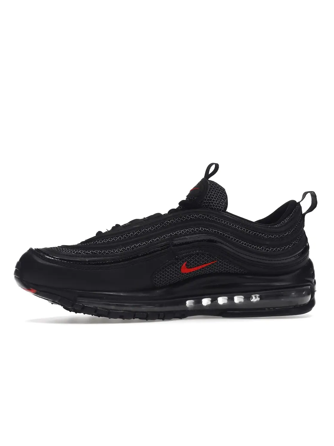 Мужские кроссовки Lifestyle с амортизацией Nike Air Max 97 — изображение 3 из 4, черный/красный-белый