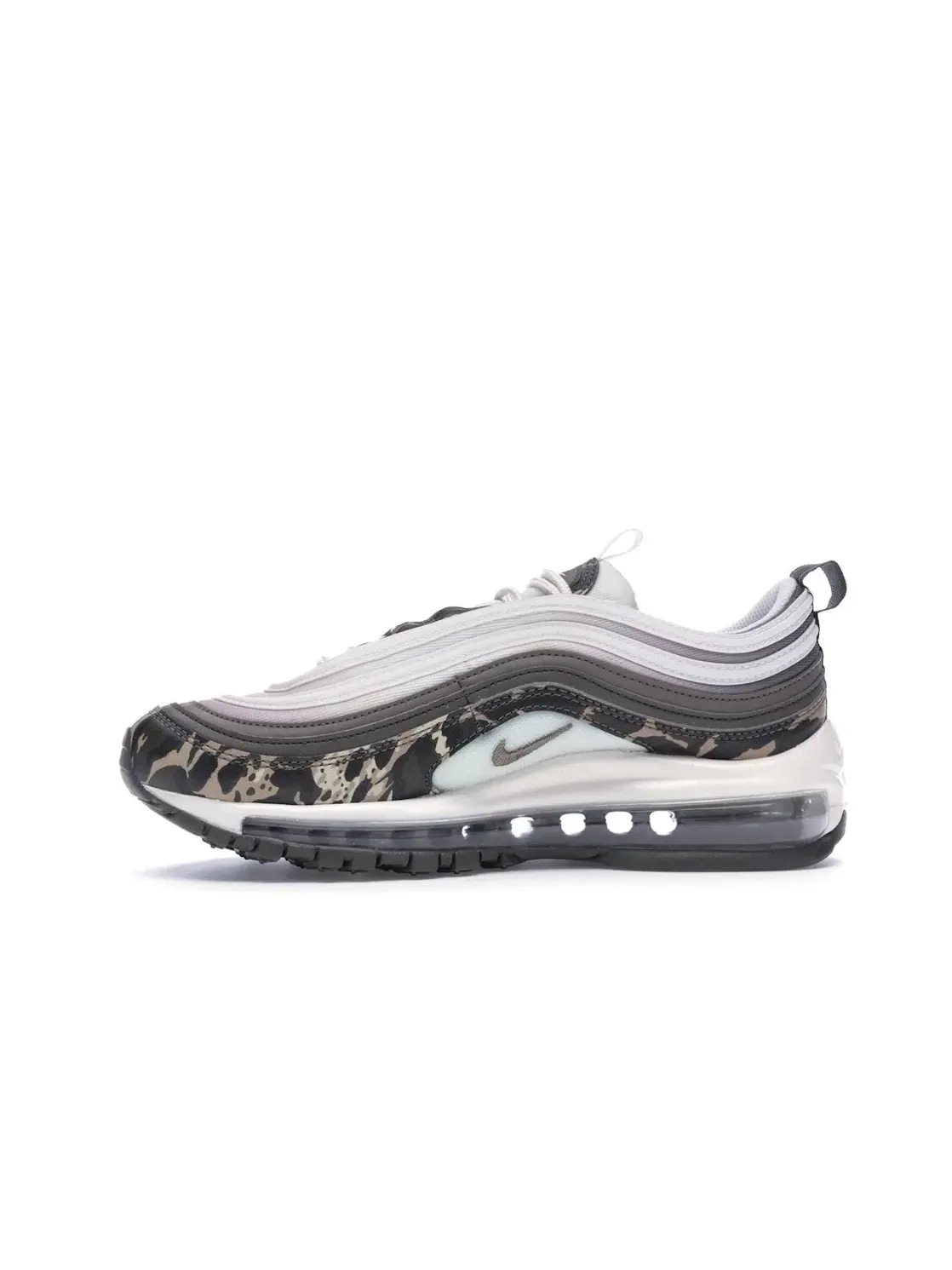 Женские кроссовки с камуфляжным принтом Nike Air Max 97 Nike — изображение 2 из 3, коричневый