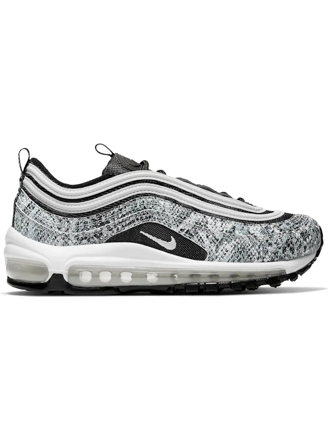 Женские кроссовки с принтом Air Max 97 Nike — изображение 1 из 1, черный/белый