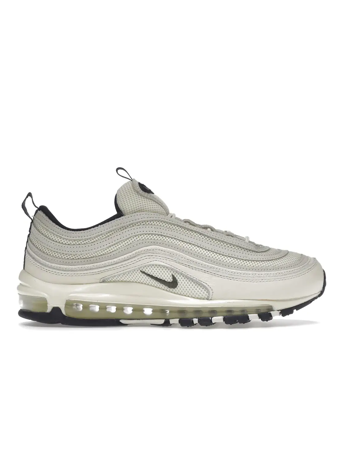 Мужские кроссовки с замшевыми вставками Nike Air Max 97 — изображение 1 из 4, черный