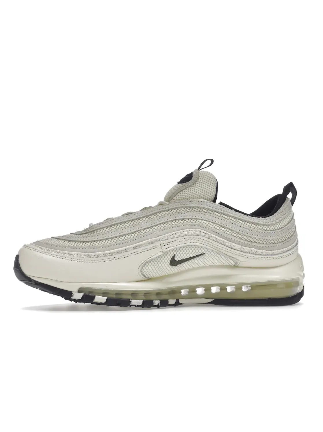 Мужские кроссовки с замшевыми вставками Nike Air Max 97 — изображение 3 из 4, черный